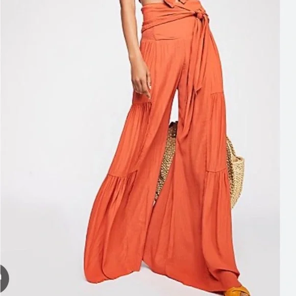 Free People Palermo Pants sz L - Picture 5 of 6